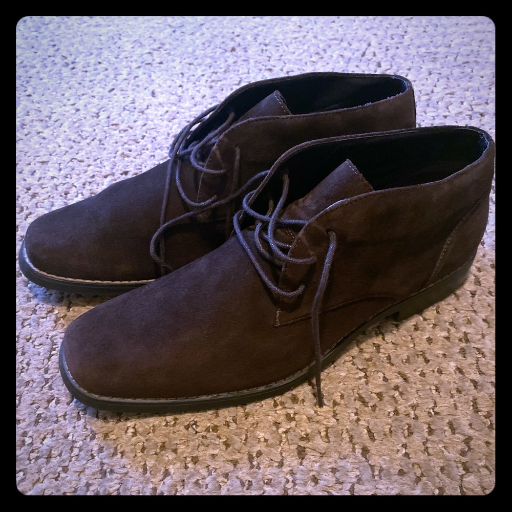 Calvin Klein suede chukka boots